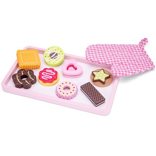 Sweet treats set with oven glove